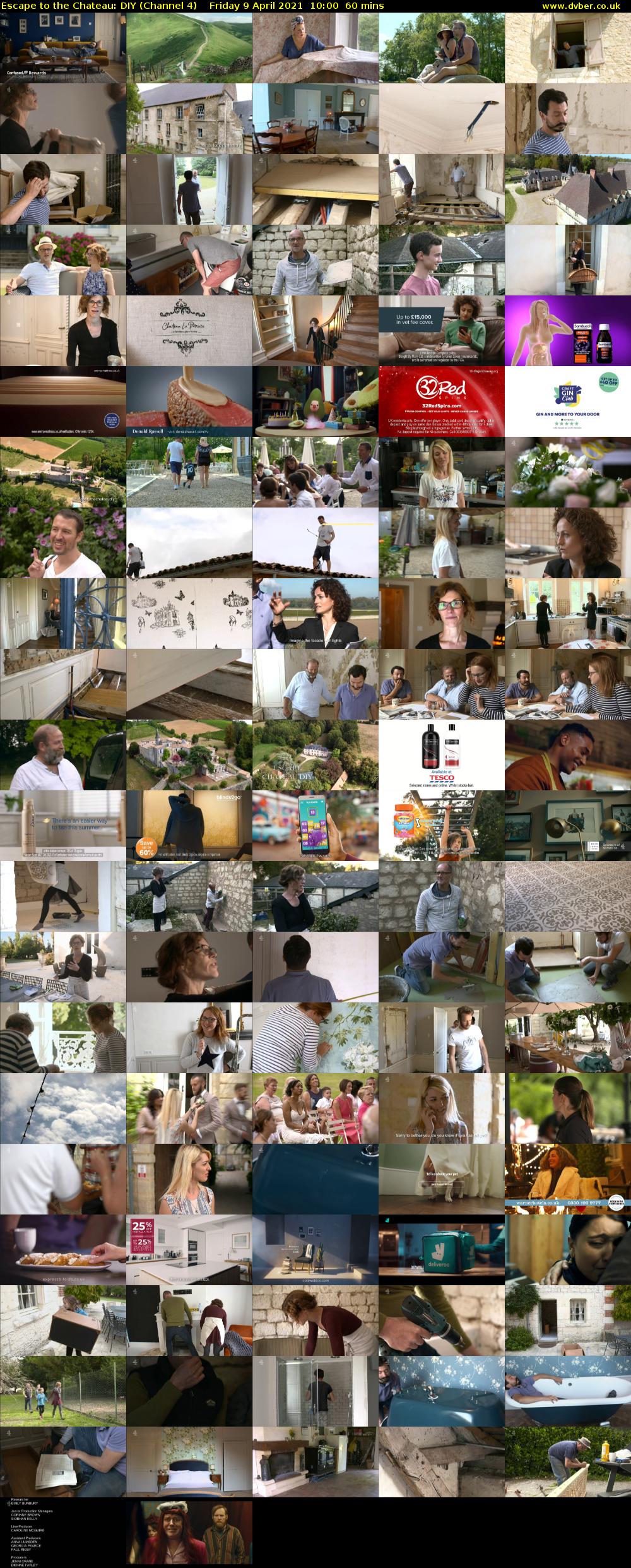 Escape to the Chateau: DIY (Channel 4) Friday 9 April 2021 10:00 - 11:00