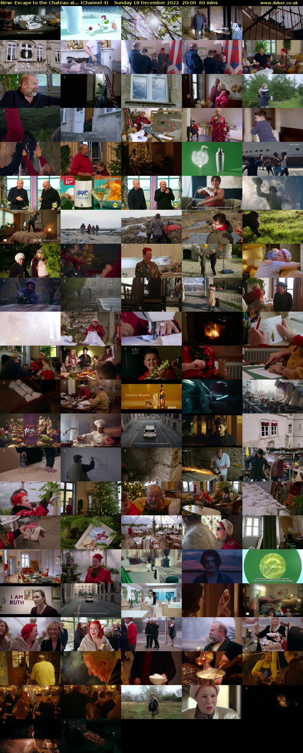 Escape to the Chateau at... (Channel 4) Sunday 18 December 2022 20:00 - 21:00