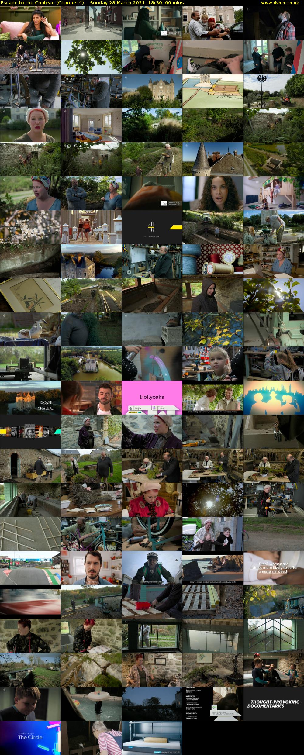 Escape to the Chateau (Channel 4) Sunday 28 March 2021 18:30 - 19:30
