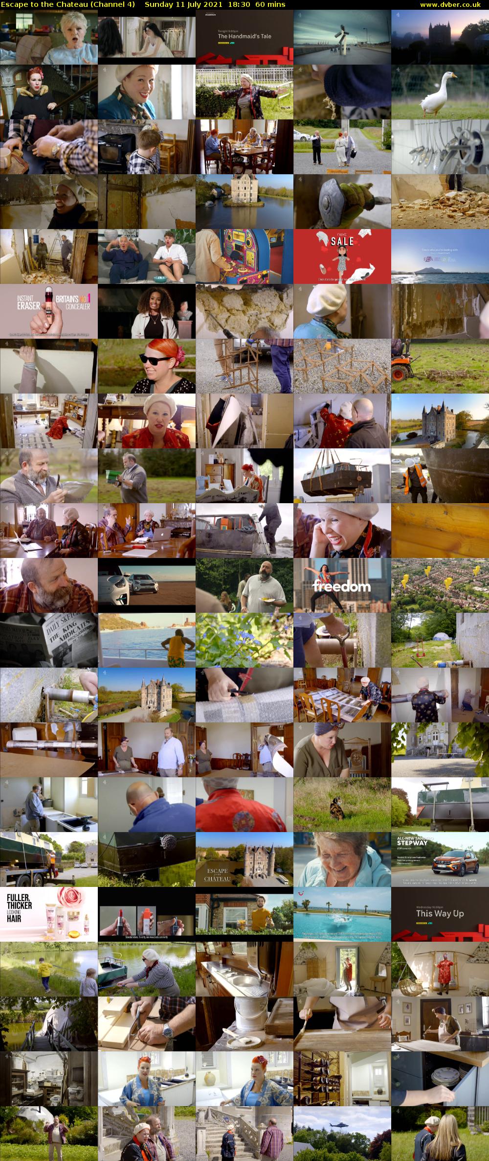 Escape to the Chateau (Channel 4) Sunday 11 July 2021 18:30 - 19:30