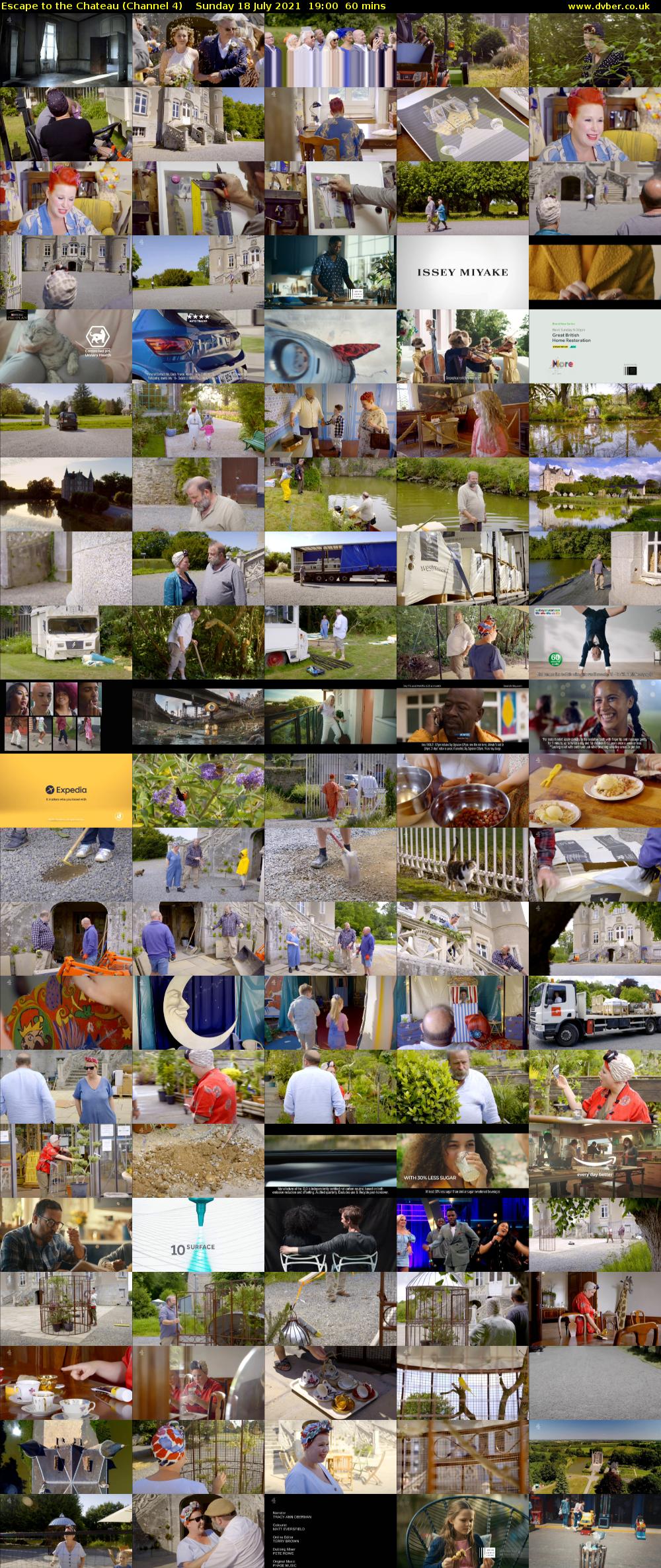 Escape to the Chateau (Channel 4) Sunday 18 July 2021 19:00 - 20:00