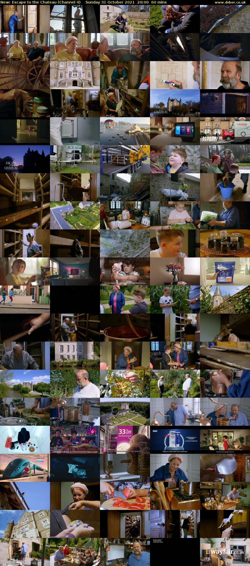 Escape to the Chateau (Channel 4) Sunday 31 October 2021 20:00 - 21:00