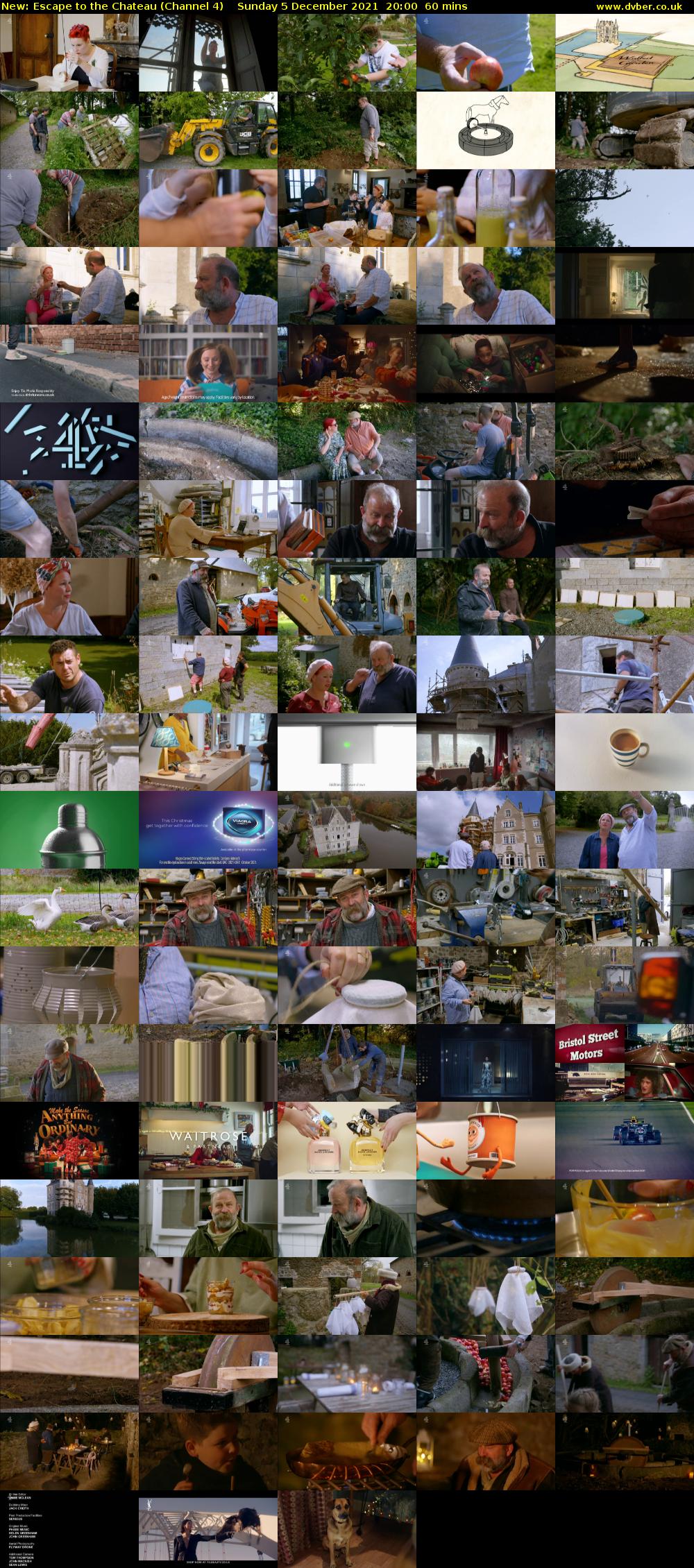 Escape to the Chateau (Channel 4) Sunday 5 December 2021 20:00 - 21:00