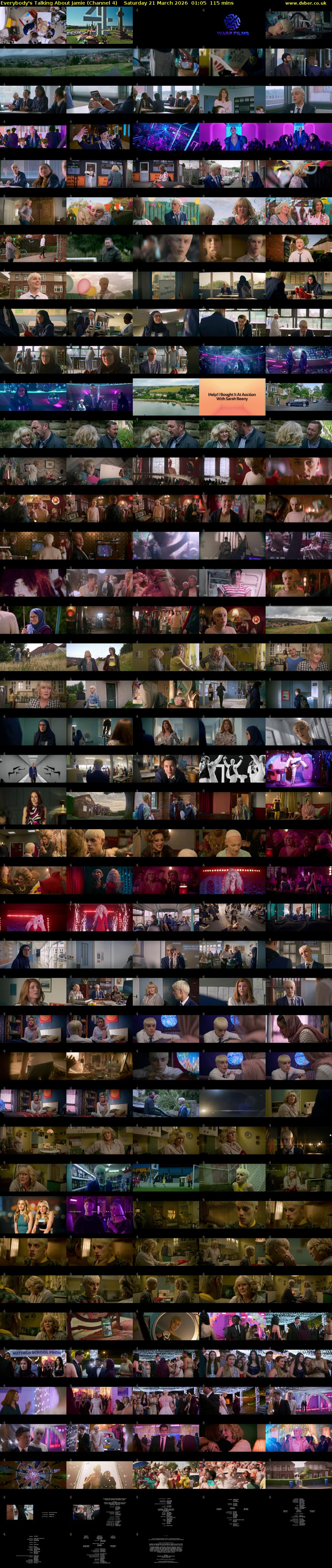 Everybody's Talking About Jamie (Channel 4) Saturday 21 March 2026 01:05 - 03:00