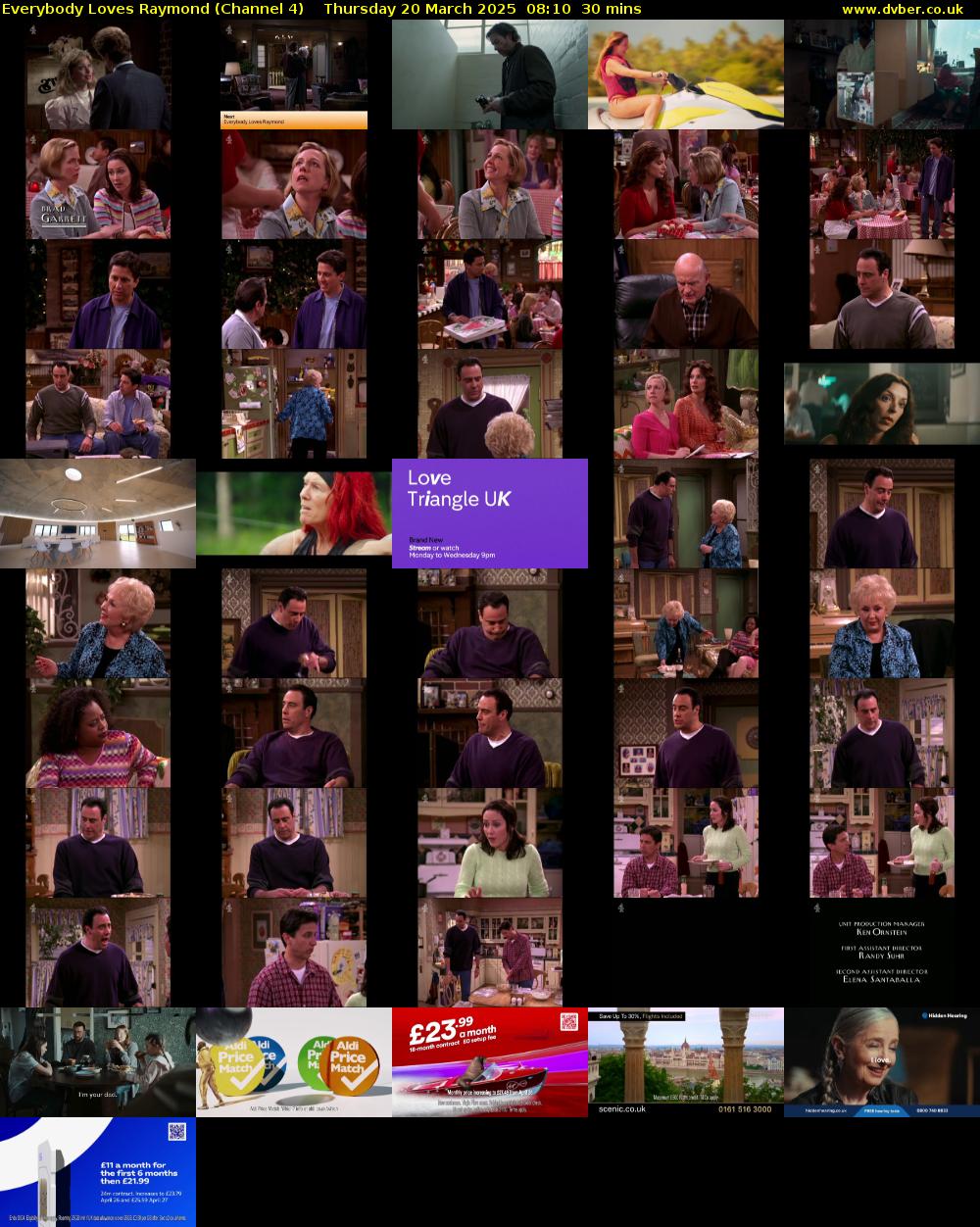 Everybody Loves Raymond (Channel 4) Thursday 20 March 2025 08:10 - 08:40