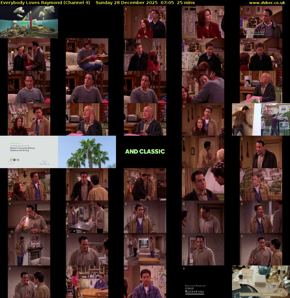 Everybody Loves Raymond (Channel 4) Sunday 28 December 2025 07:05 - 07:30