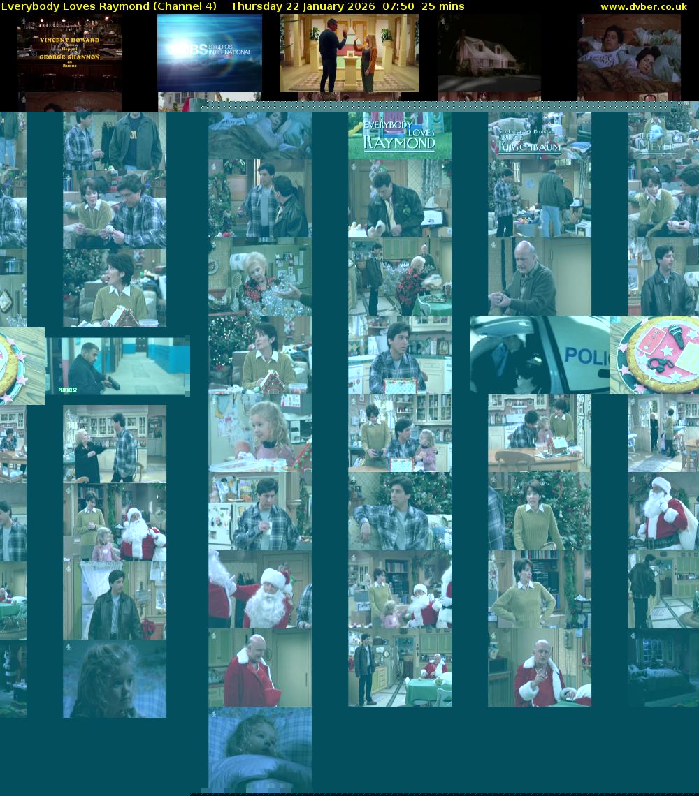 Everybody Loves Raymond (Channel 4) Thursday 22 January 2026 07:50 - 08:15