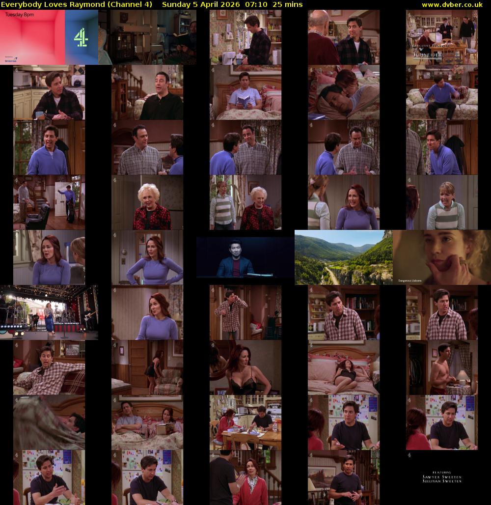 Everybody Loves Raymond (Channel 4) Sunday 5 April 2026 07:10 - 07:35