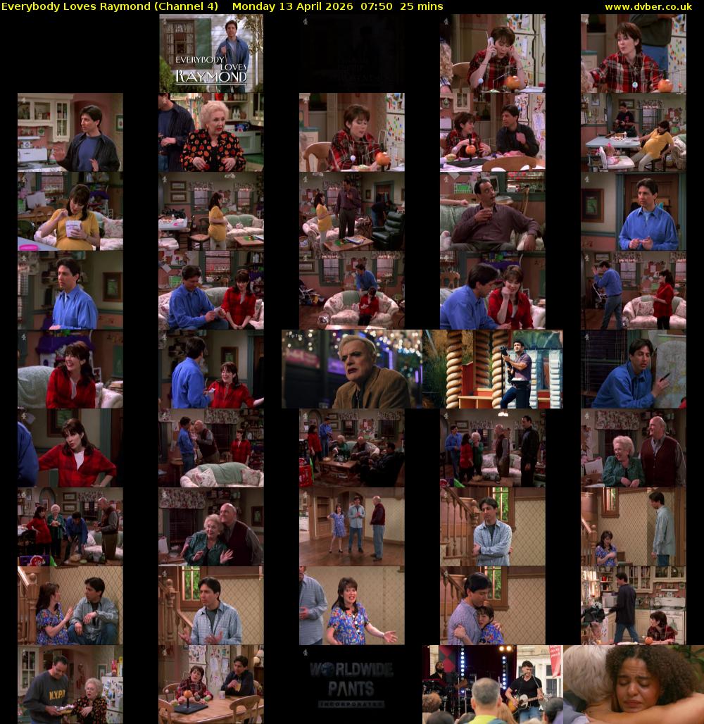 Everybody Loves Raymond (Channel 4) Monday 13 April 2026 07:50 - 08:15