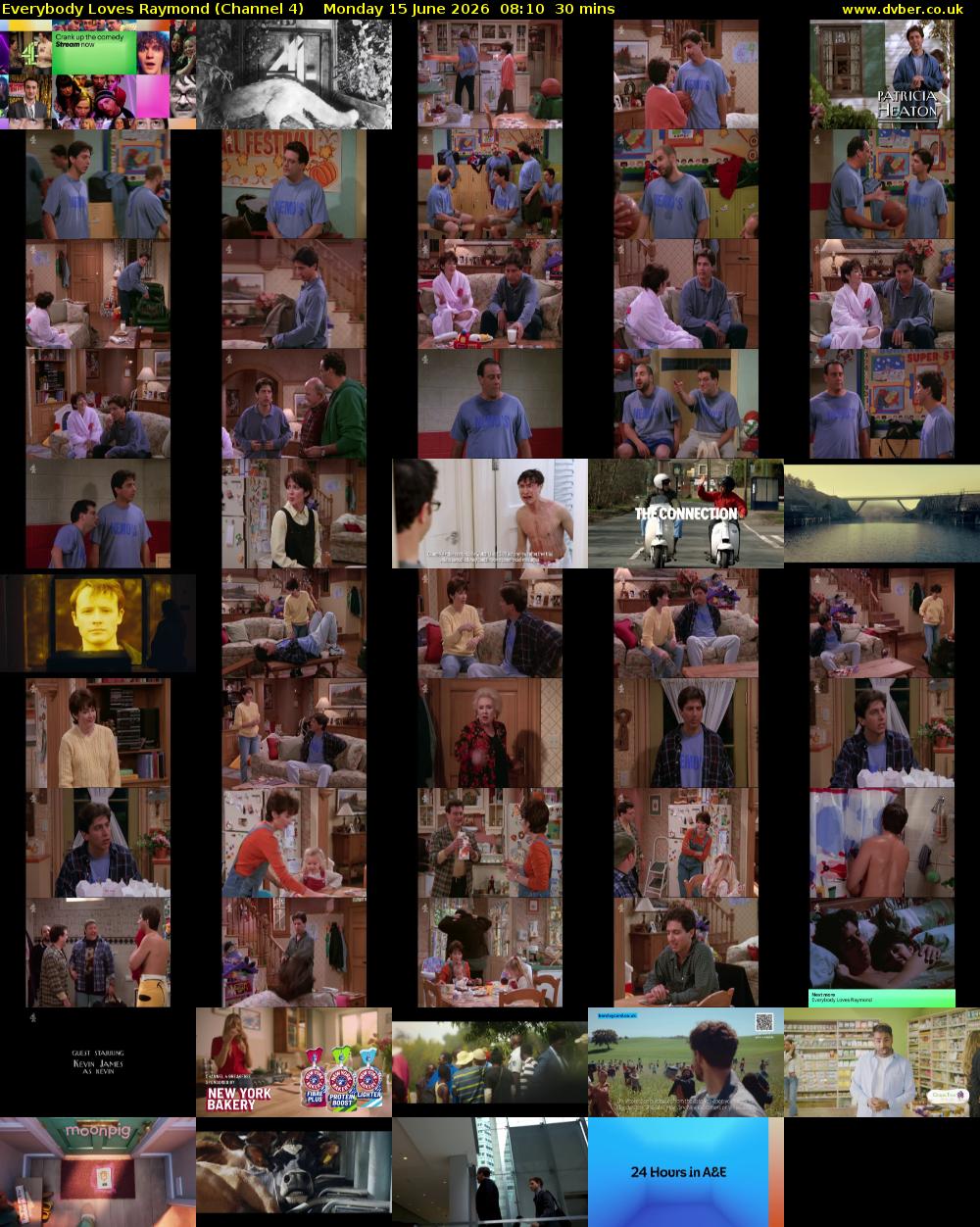 Everybody Loves Raymond (Channel 4) Monday 15 June 2026 08:10 - 08:40
