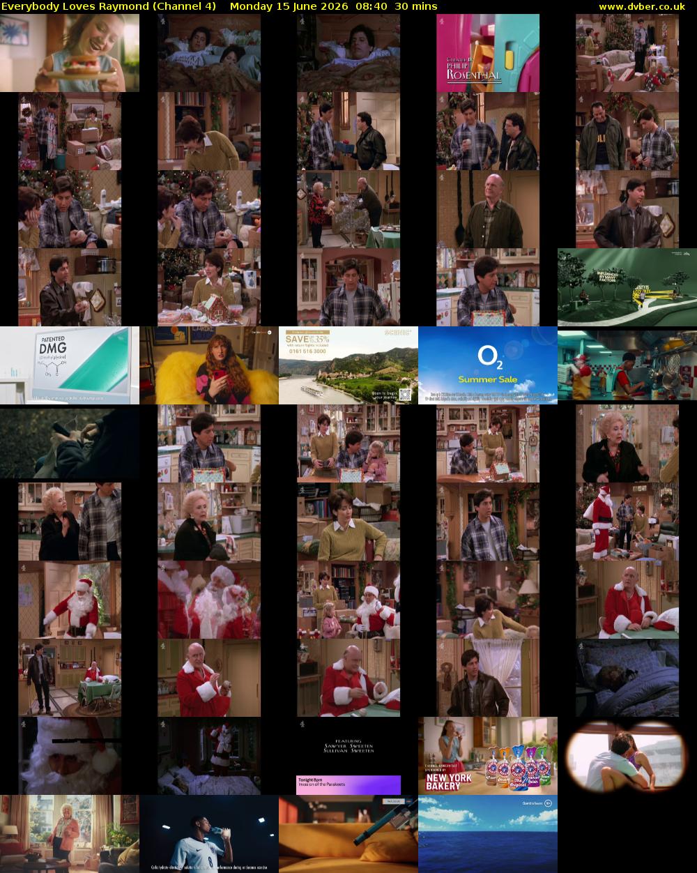 Everybody Loves Raymond (Channel 4) Monday 15 June 2026 08:40 - 09:10
