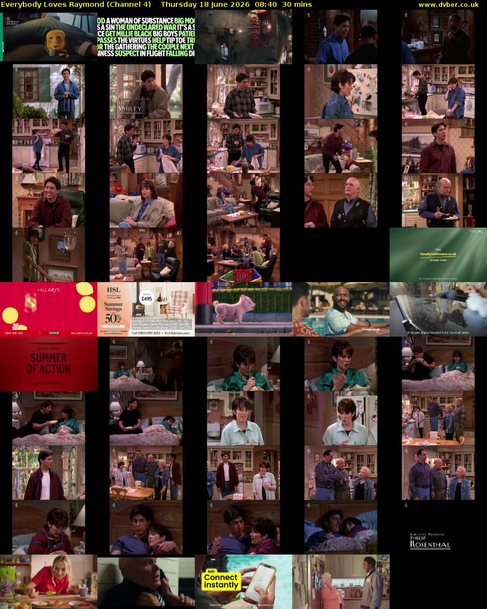 Everybody Loves Raymond (Channel 4) Thursday 18 June 2026 08:40 - 09:10