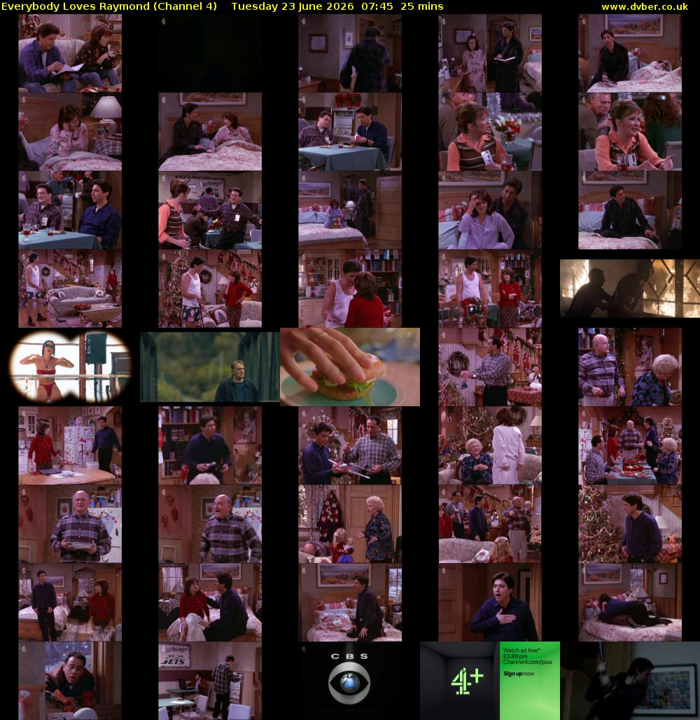 Everybody Loves Raymond (Channel 4) Tuesday 23 June 2026 07:45 - 08:10