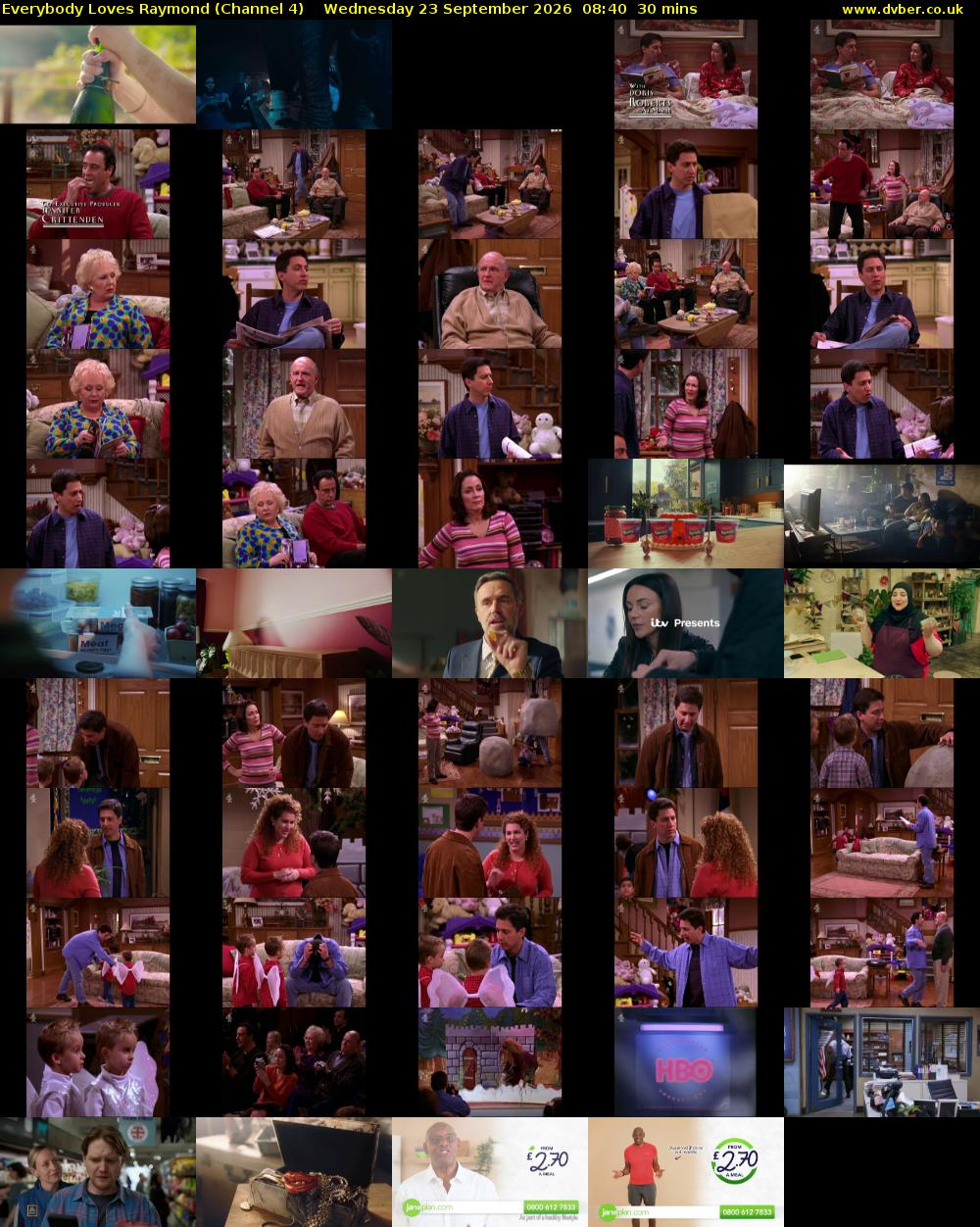 Everybody Loves Raymond (Channel 4) Wednesday 23 September 2026 08:40 - 09:10