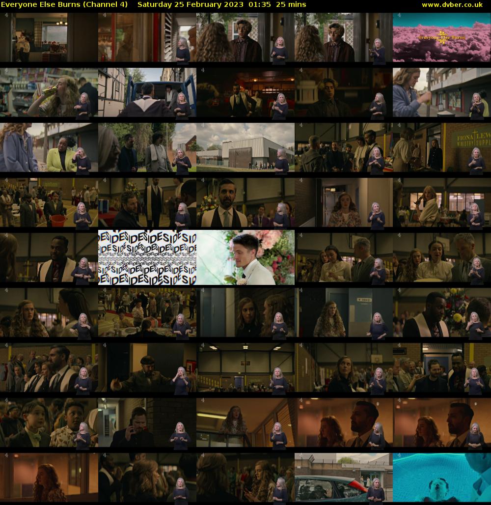 Everyone Else Burns (Channel 4) Saturday 25 February 2023 01:35 - 02:00