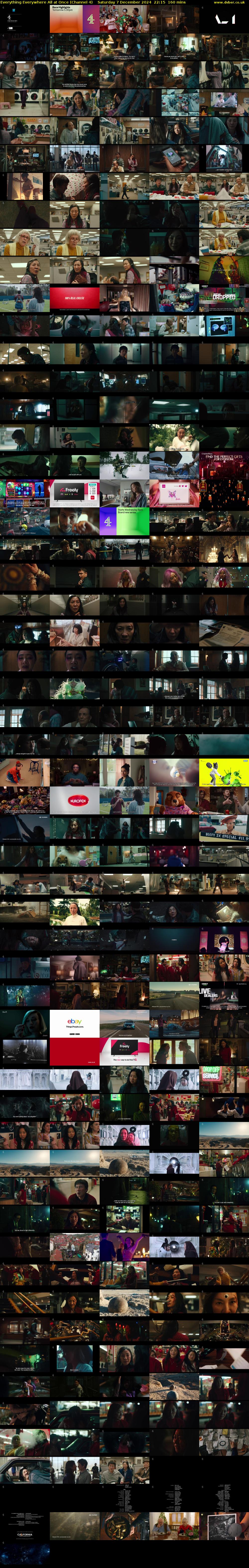 Everything Everywhere All at Once (Channel 4) Saturday 7 December 2024 22:15 - 00:55