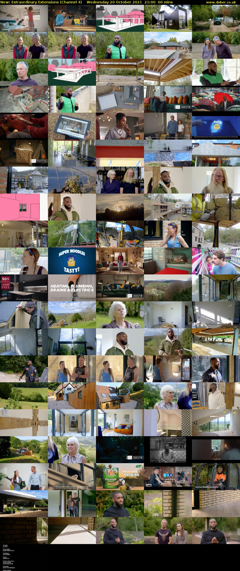 Extraordinary Extensions (Channel 4) Wednesday 20 October 2021 21:00 - 22:00