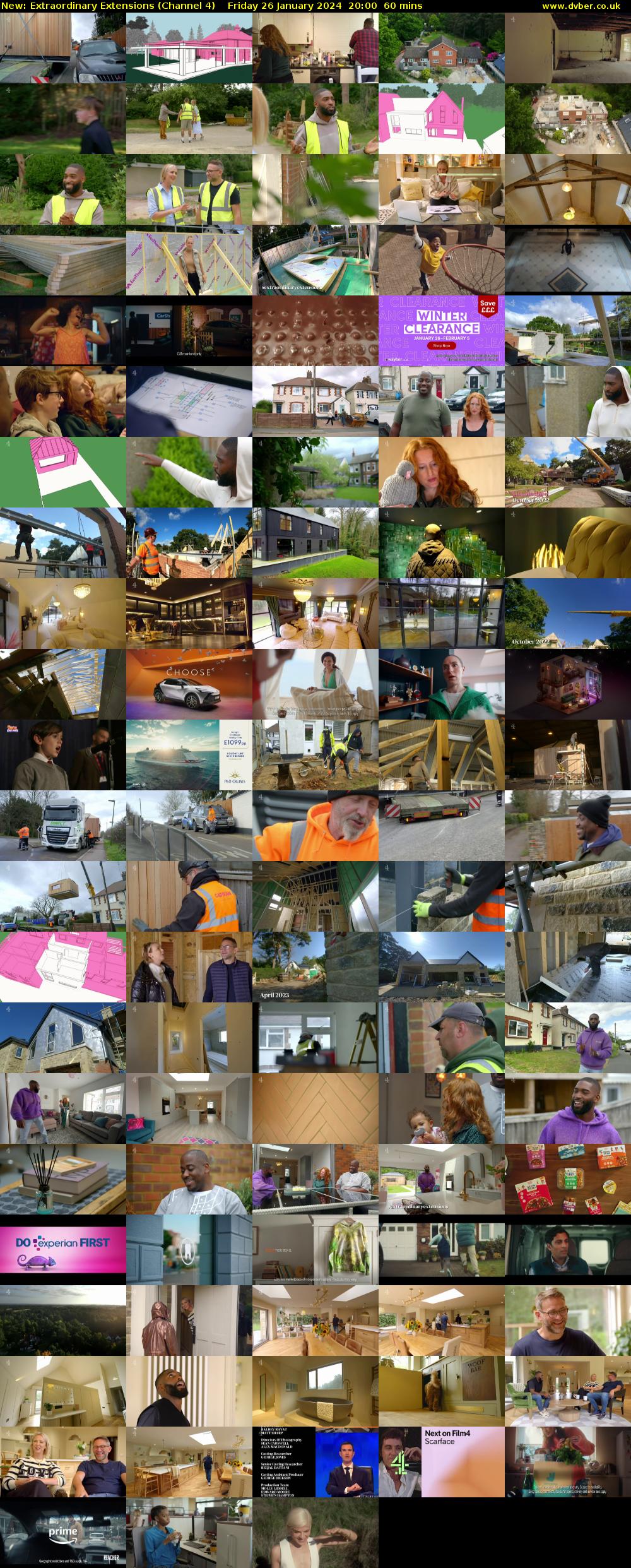 Extraordinary Extensions (Channel 4) Friday 26 January 2024 20:00 - 21:00