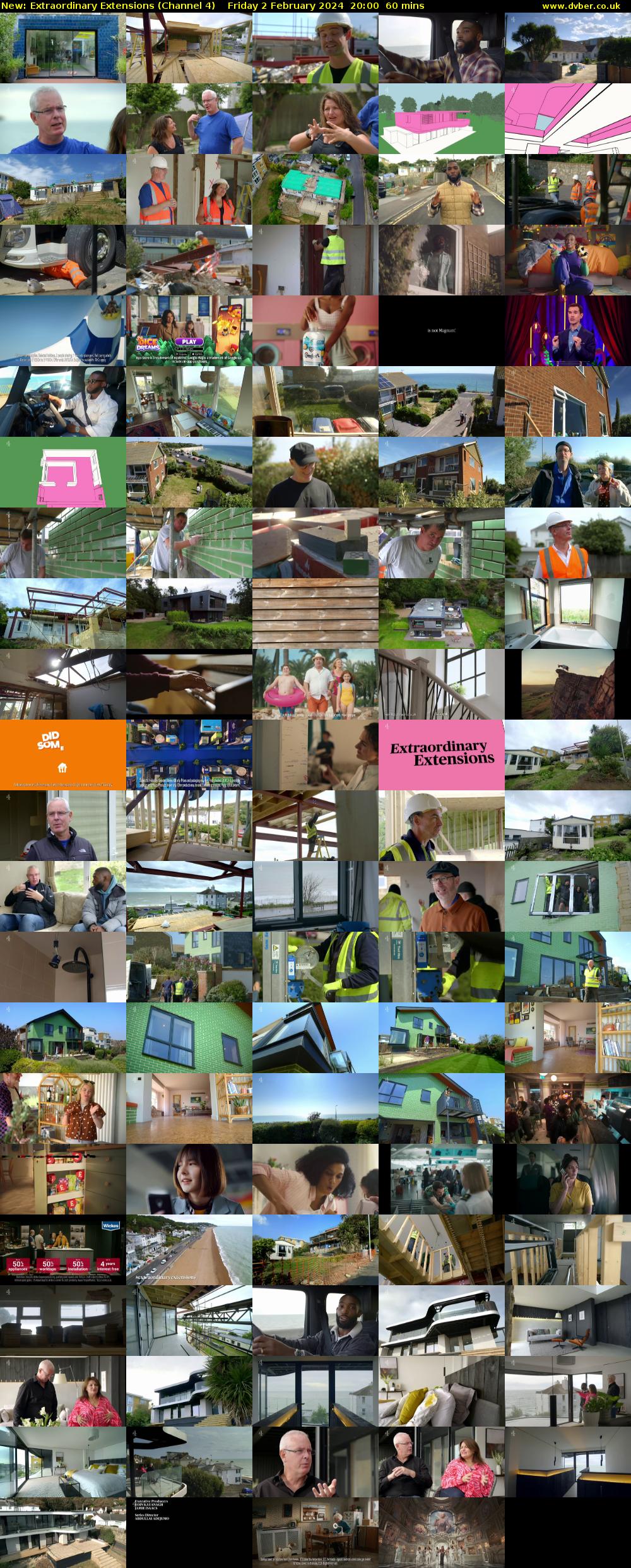 Extraordinary Extensions (Channel 4) Friday 2 February 2024 20:00 - 21:00