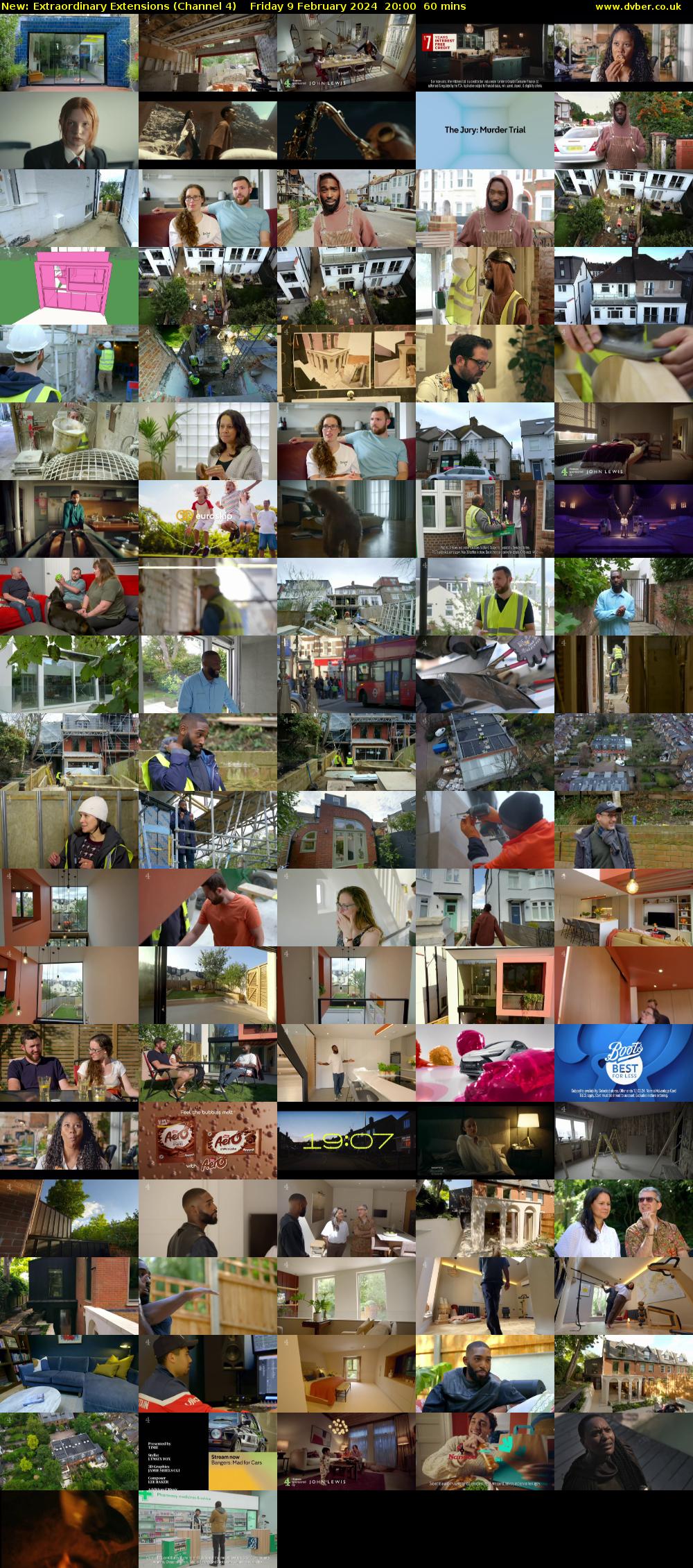 Extraordinary Extensions (Channel 4) Friday 9 February 2024 20:00 - 21:00