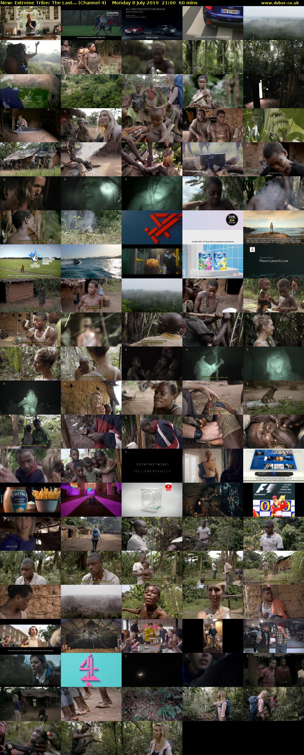 Extreme Tribe: The Last... (Channel 4) Monday 8 July 2019 21:00 - 22:00