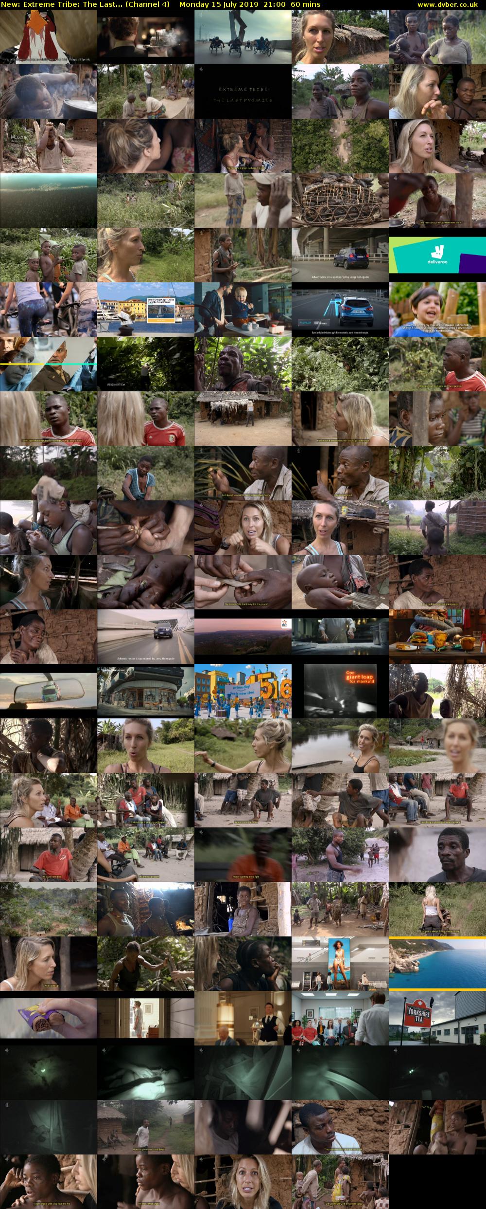 Extreme Tribe: The Last... (Channel 4) Monday 15 July 2019 21:00 - 22:00