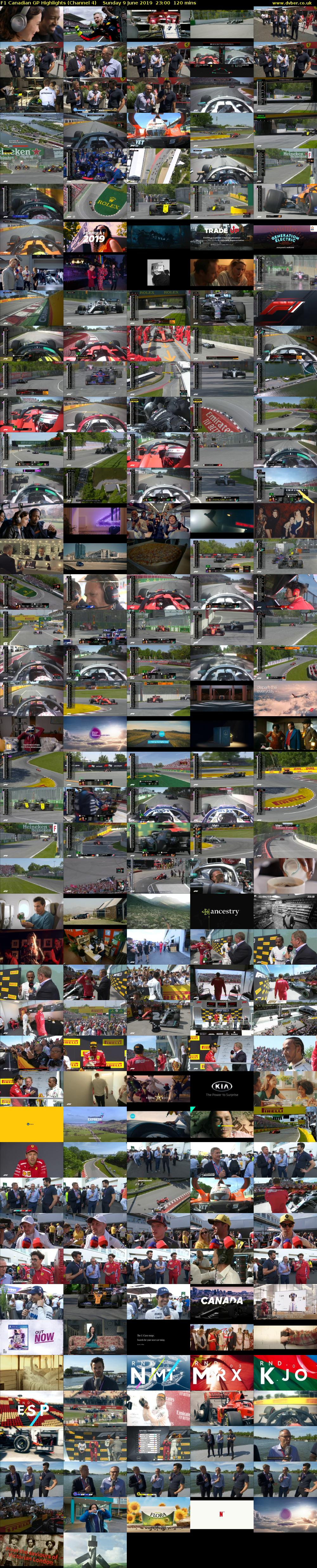 F1 Canadian GP Highlights (Channel 4) Sunday 9 June 2019 23:00 - 01:00