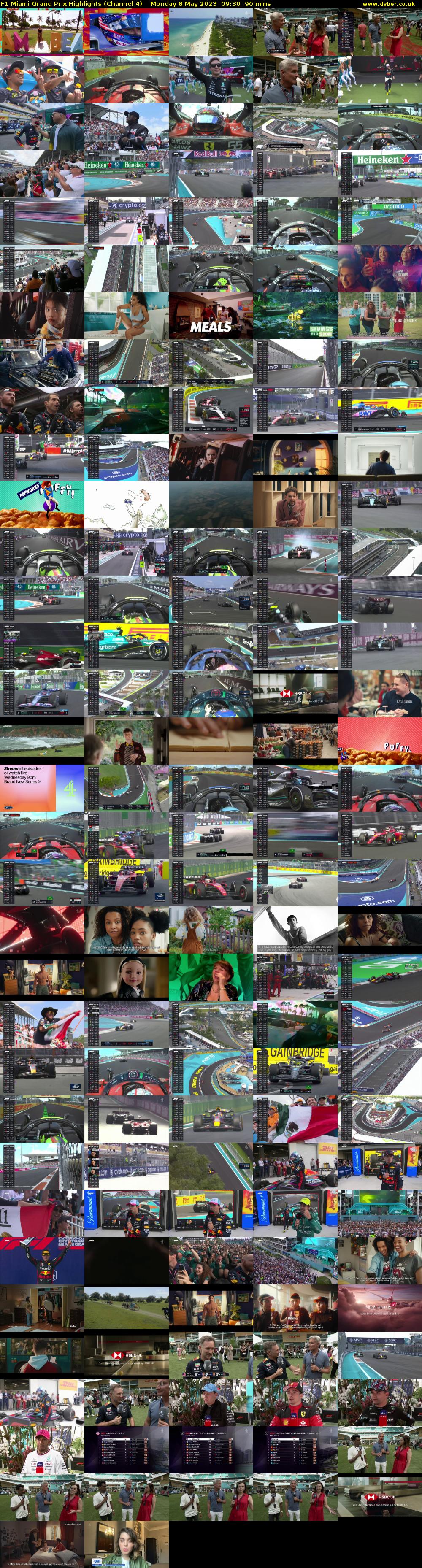 F1 Miami Grand Prix Highlights (Channel 4) Monday 8 May 2023 09:30 - 11:00