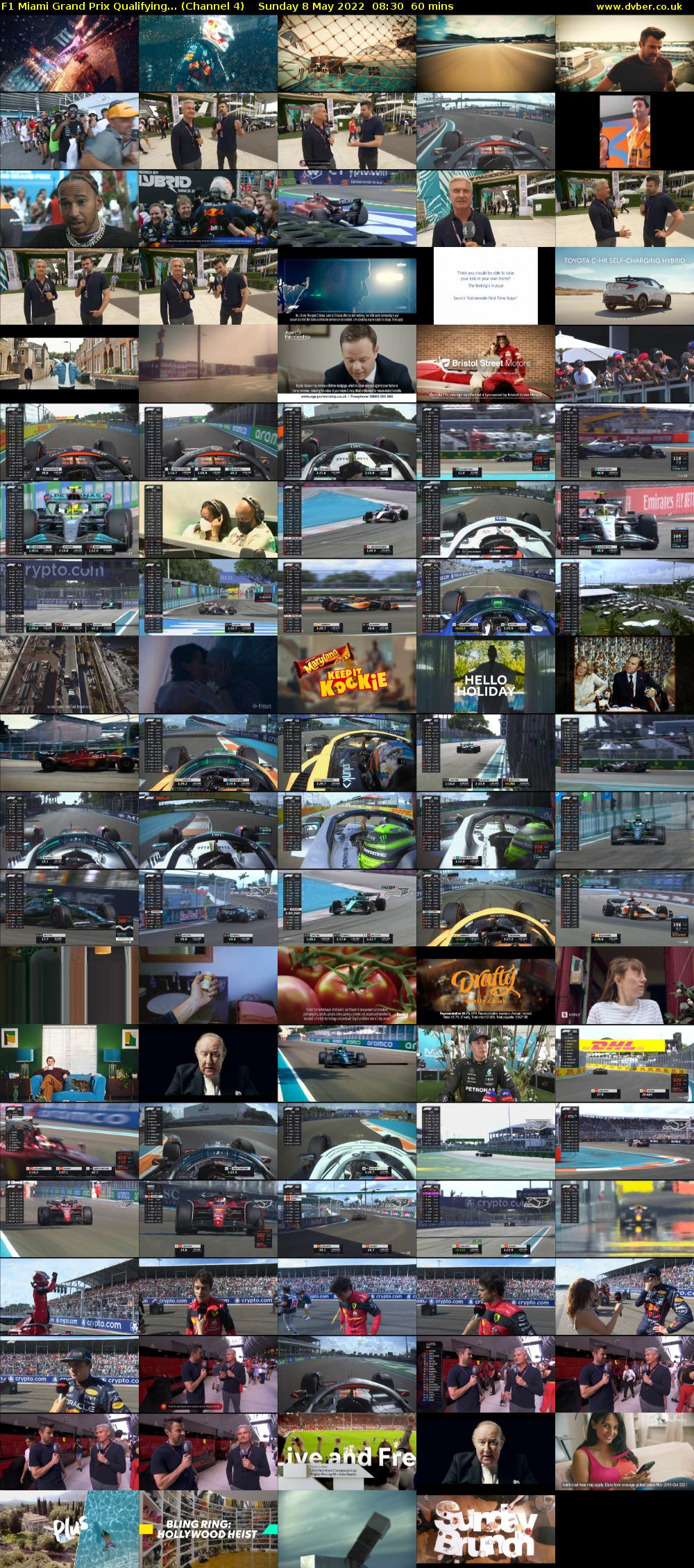 F1 Miami Grand Prix Qualifying... (Channel 4) Sunday 8 May 2022 08:30 - 09:30