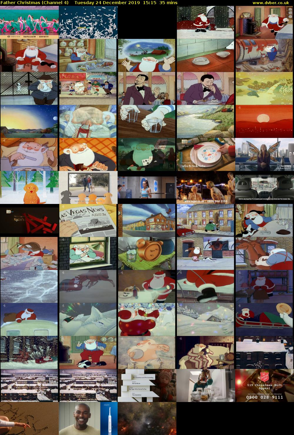 Father Christmas (Channel 4) Tuesday 24 December 2019 15:15 - 15:50