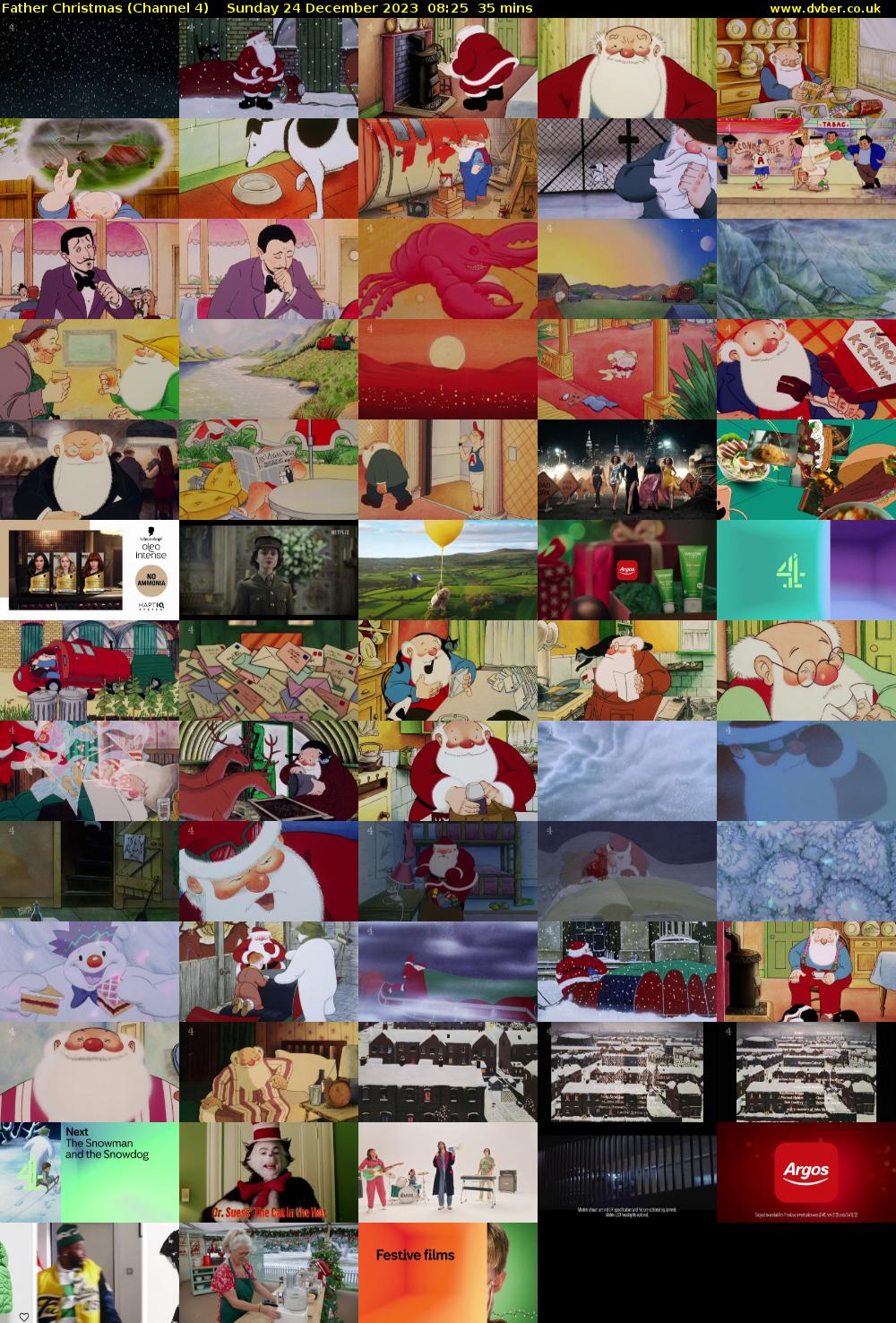 Father Christmas (Channel 4) Sunday 24 December 2023 08:25 - 09:00
