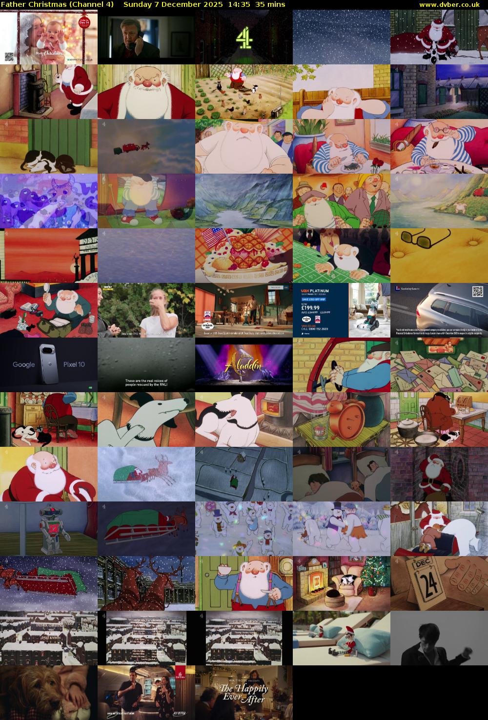 Father Christmas (Channel 4) Sunday 7 December 2025 14:35 - 15:10