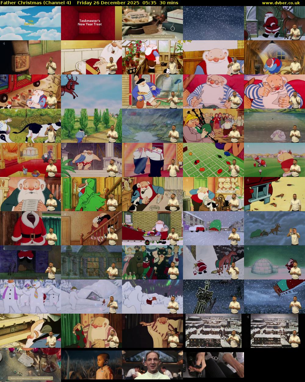 Father Christmas (Channel 4) Friday 26 December 2025 05:35 - 06:05
