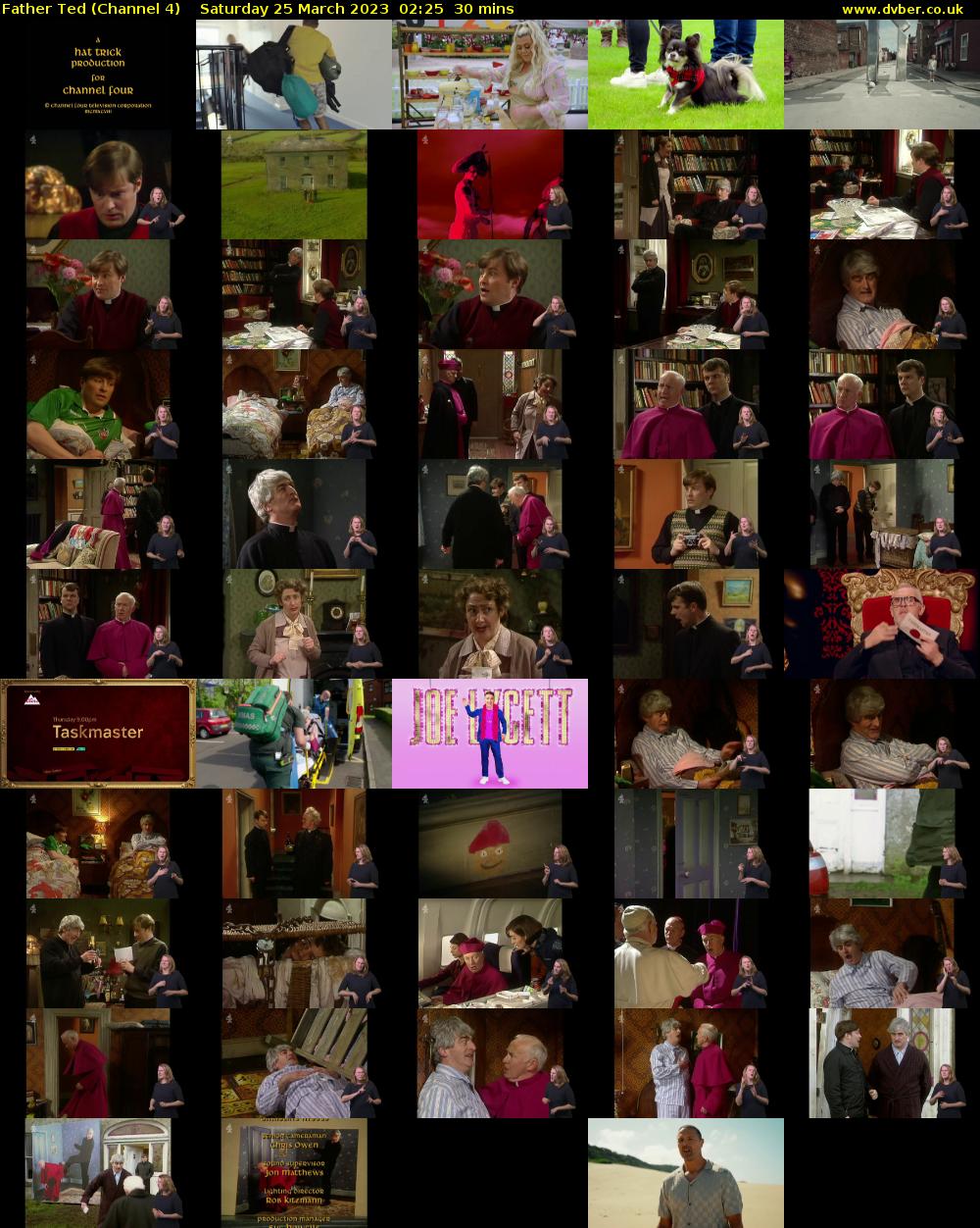 Father Ted (Channel 4) Saturday 25 March 2023 02:25 - 02:55
