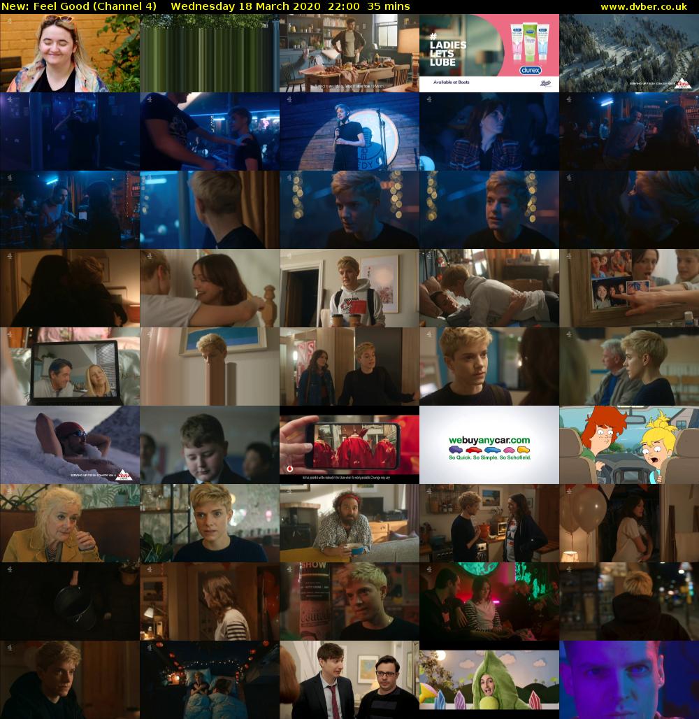Feel Good (Channel 4) Wednesday 18 March 2020 22:00 - 22:35