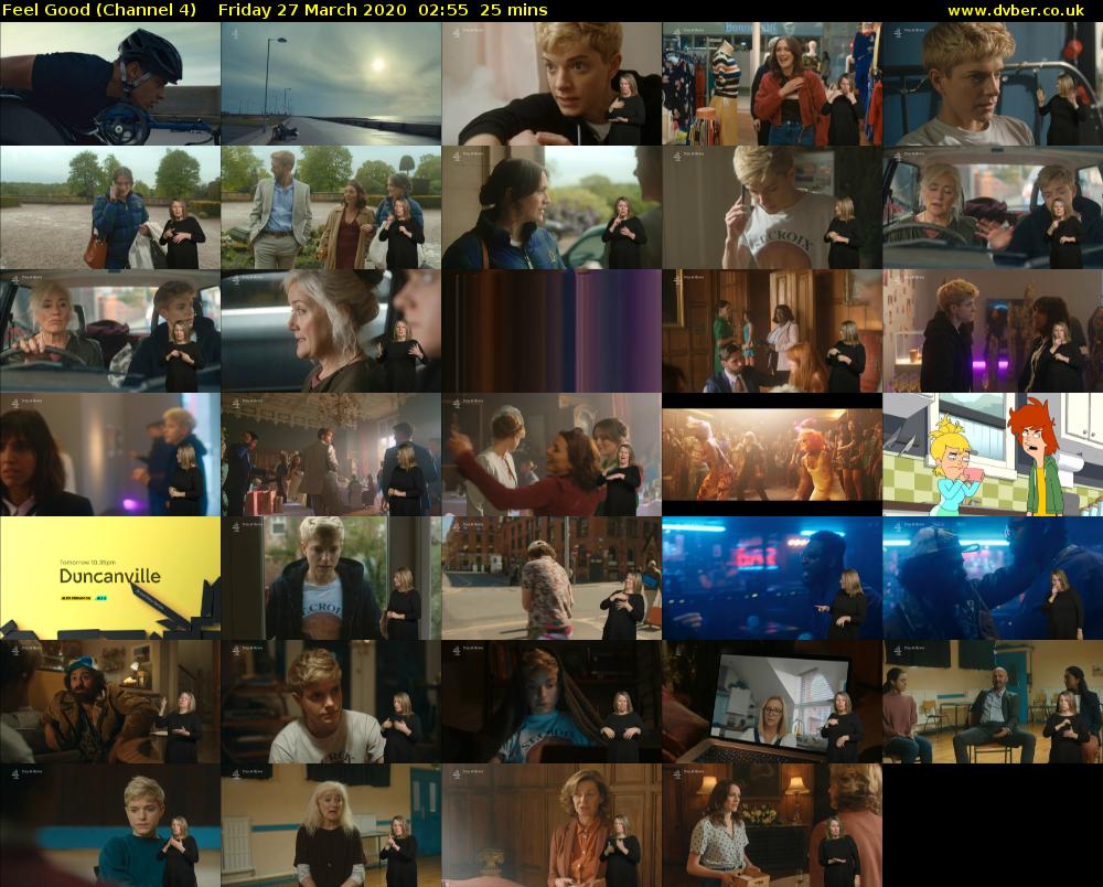 Feel Good (Channel 4) Friday 27 March 2020 02:55 - 03:20