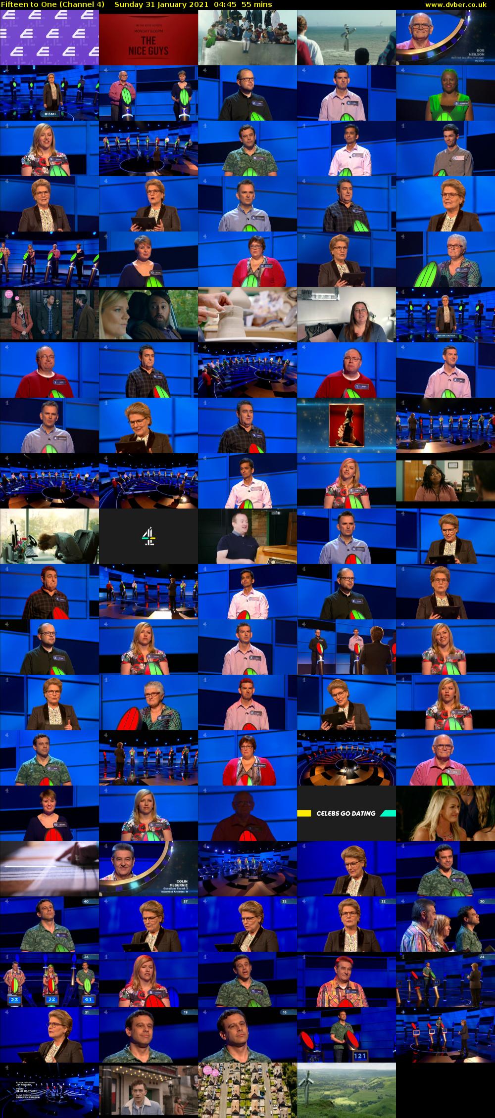 Fifteen to One (Channel 4) Sunday 31 January 2021 04:45 - 05:40