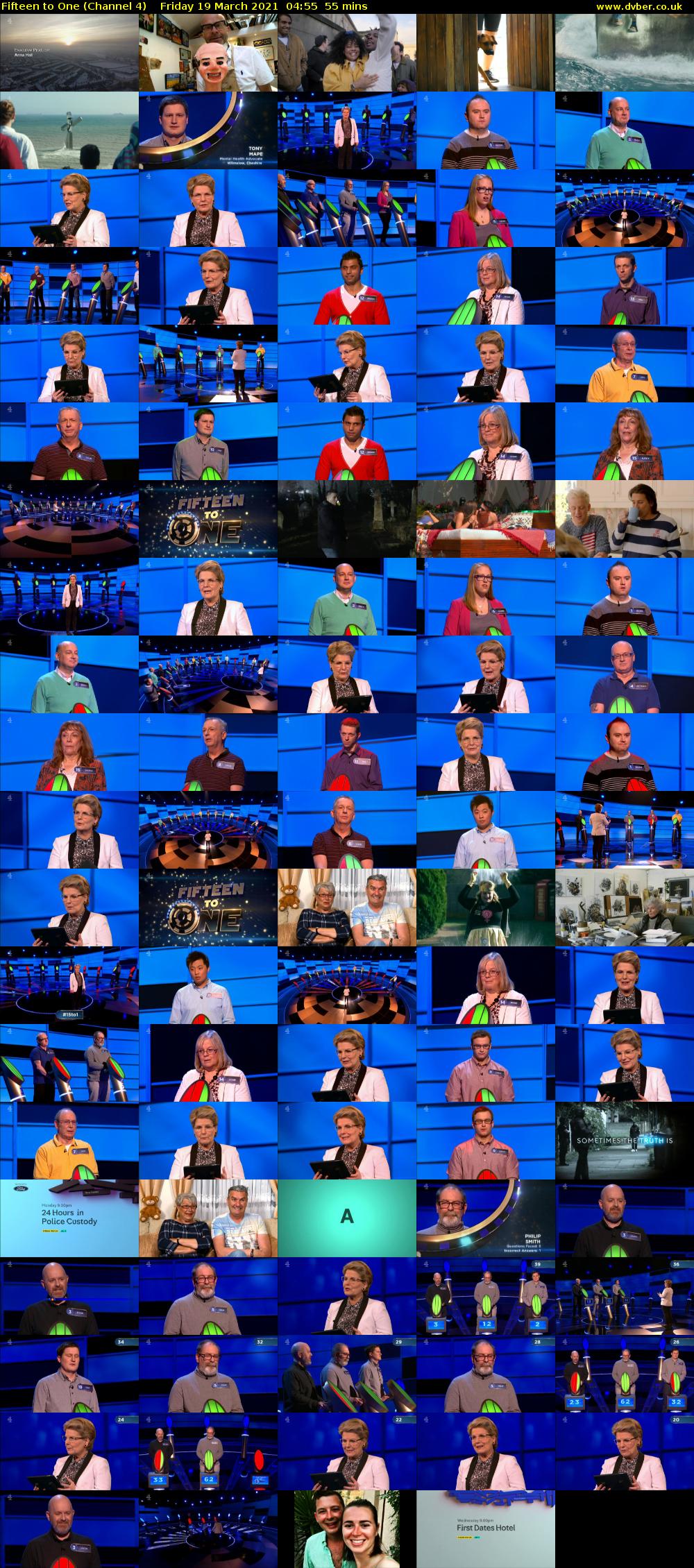 Fifteen to One (Channel 4) Friday 19 March 2021 04:55 - 05:50