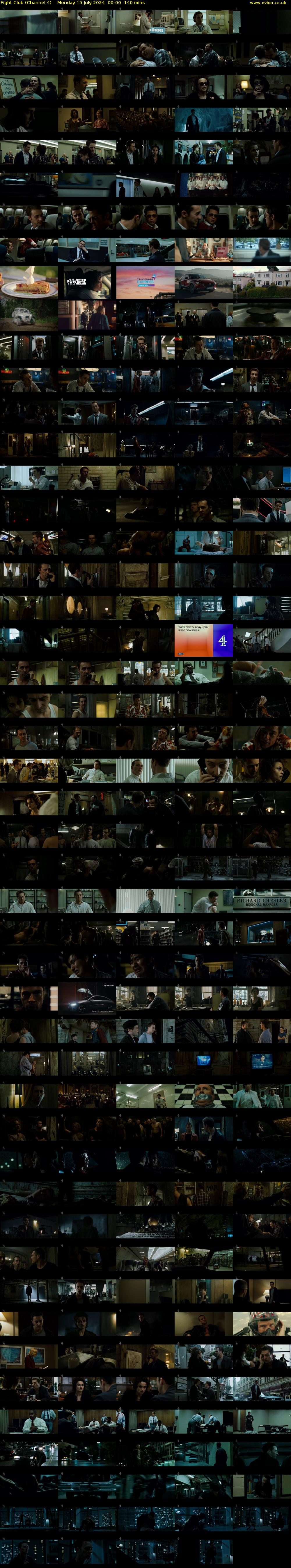 Fight Club (Channel 4) Monday 15 July 2024 00:00 - 02:20
