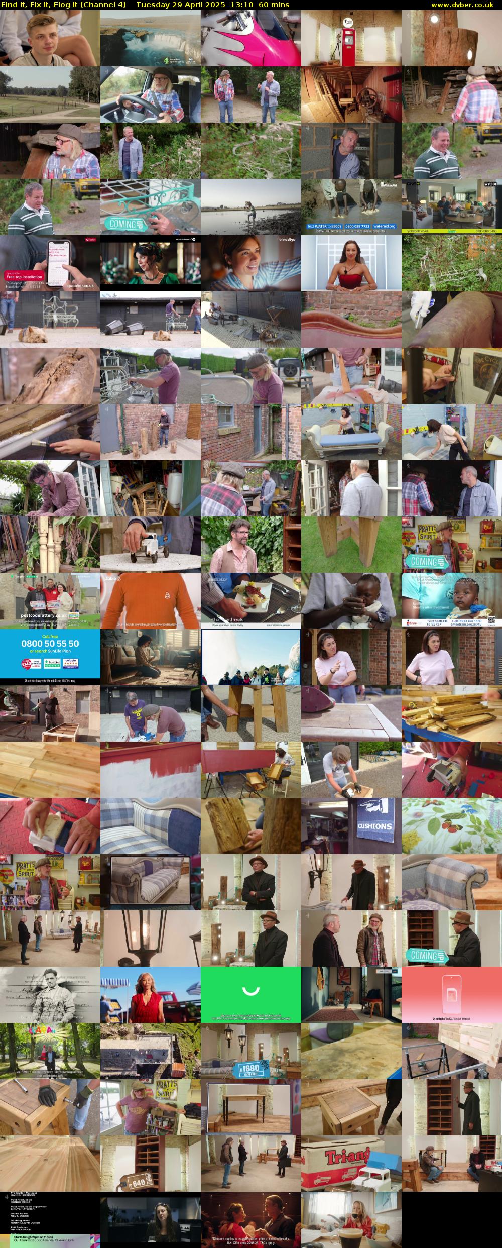 Find It, Fix It, Flog It (Channel 4) Tuesday 29 April 2025 13:10 - 14:10