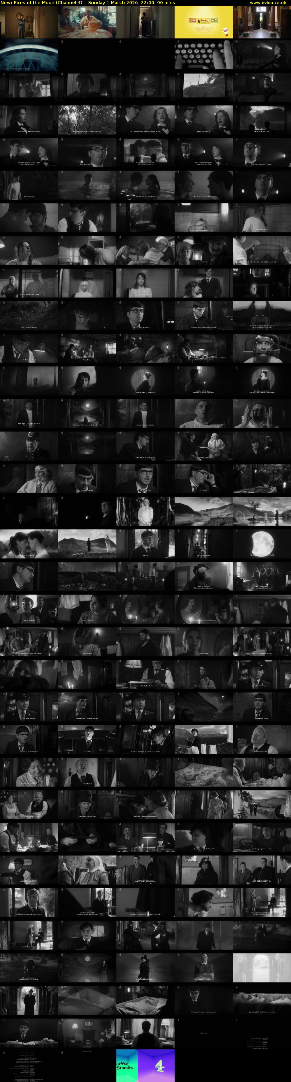 Fires of the Moon (Channel 4) Sunday 1 March 2026 22:00 - 23:30