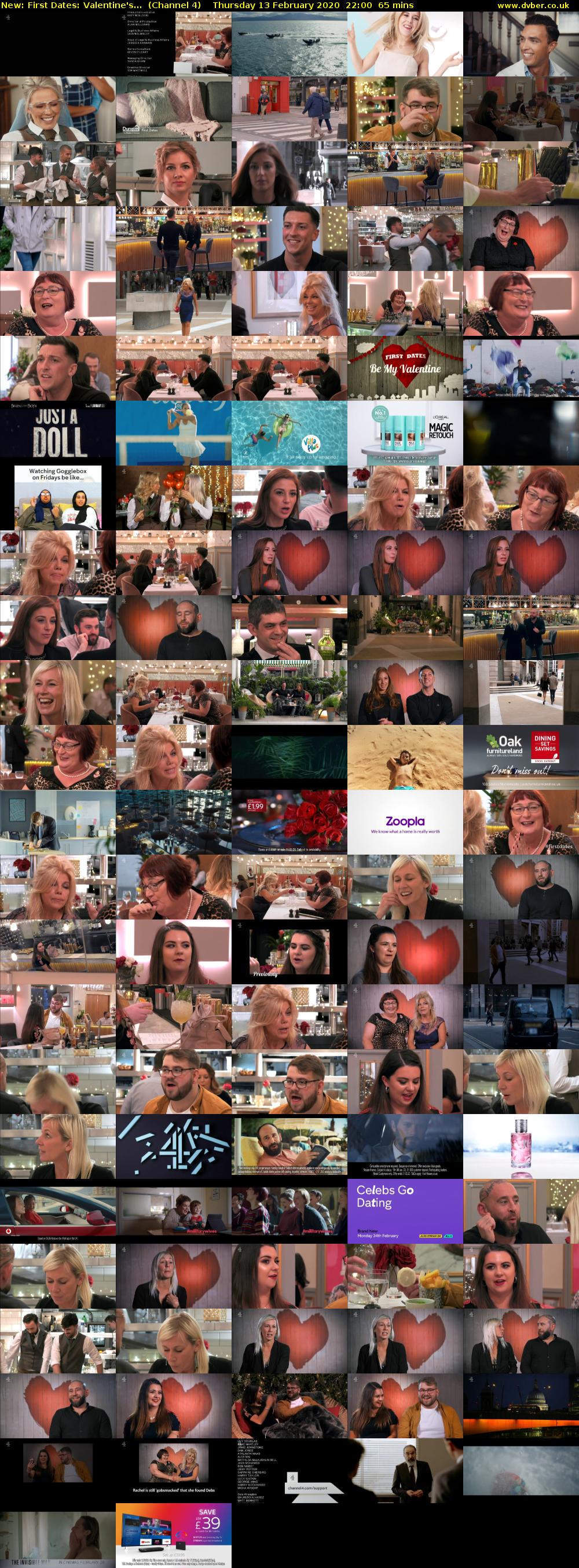 First Dates: Valentine's... (Channel 4) Thursday 13 February 2020 22:00 - 23:05