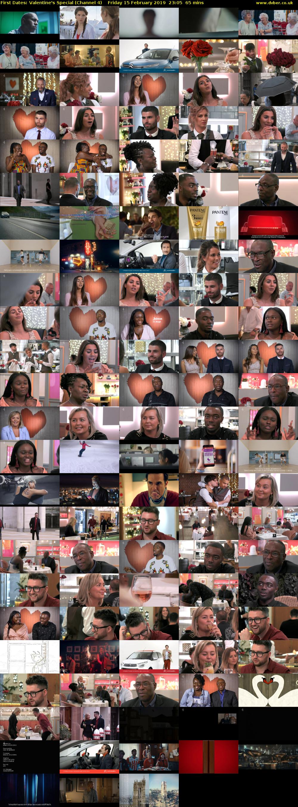 First Dates: Valentine's Special (Channel 4) Friday 15 February 2019 23:05 - 00:10