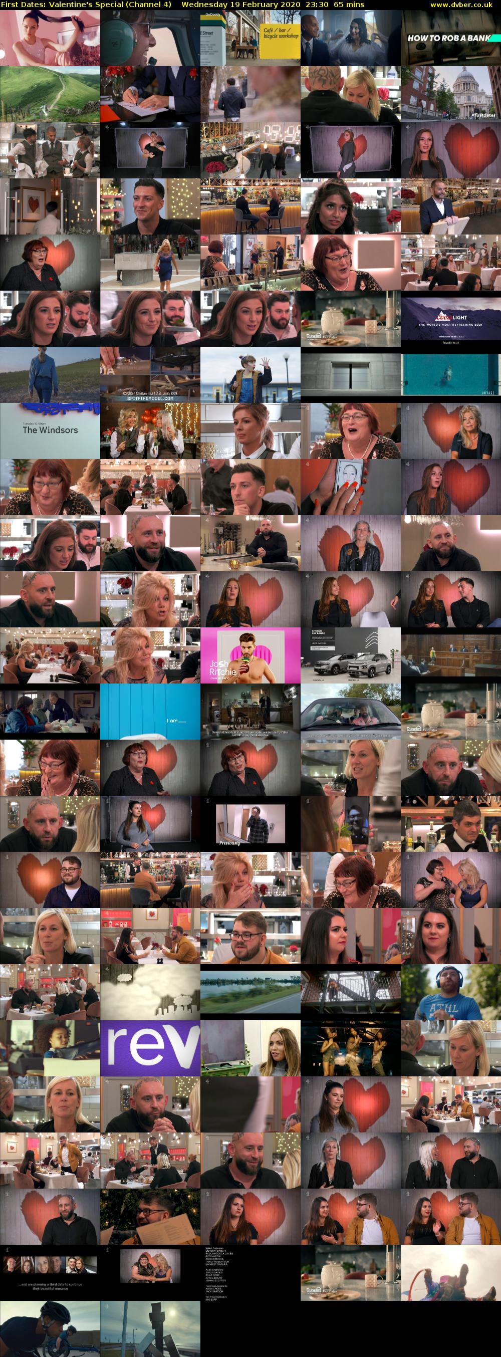 First Dates: Valentine's Special (Channel 4) Wednesday 19 February 2020 23:30 - 00:35