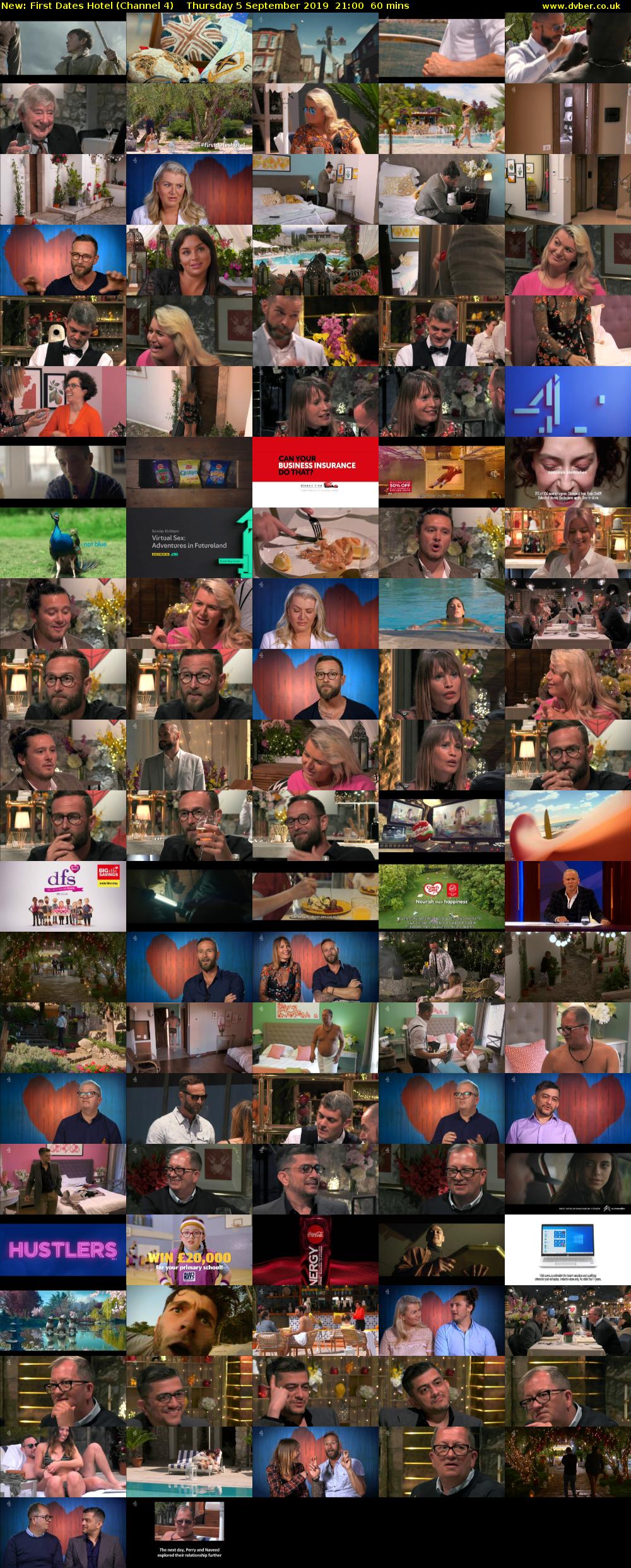 First Dates Hotel (Channel 4) Thursday 5 September 2019 21:00 - 22:00