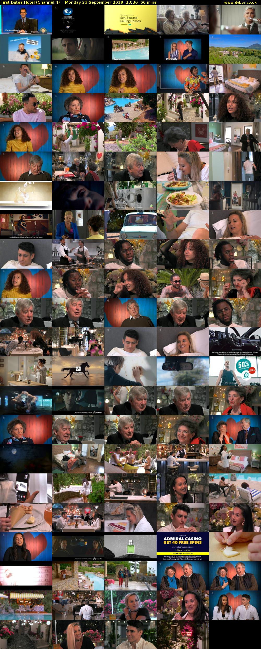 First Dates Hotel (Channel 4) Monday 23 September 2019 23:30 - 00:30