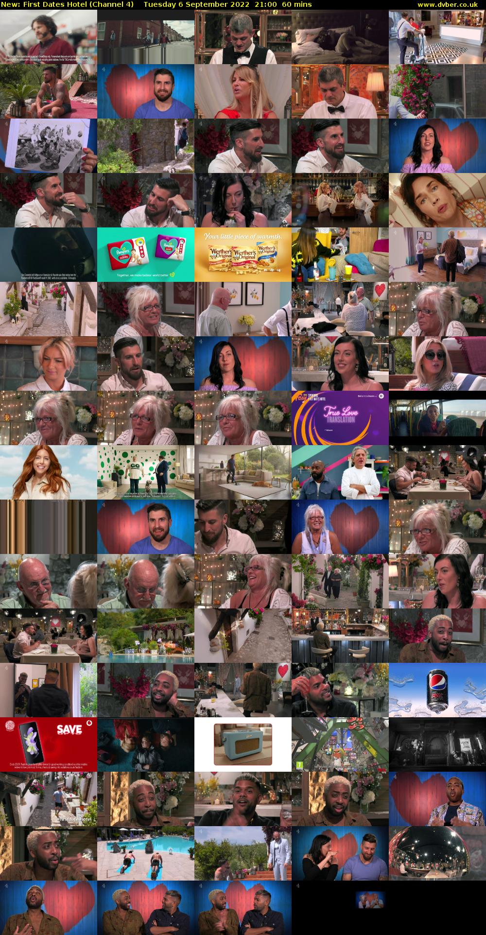 First Dates Hotel (Channel 4) Tuesday 6 September 2022 21:00 - 22:00