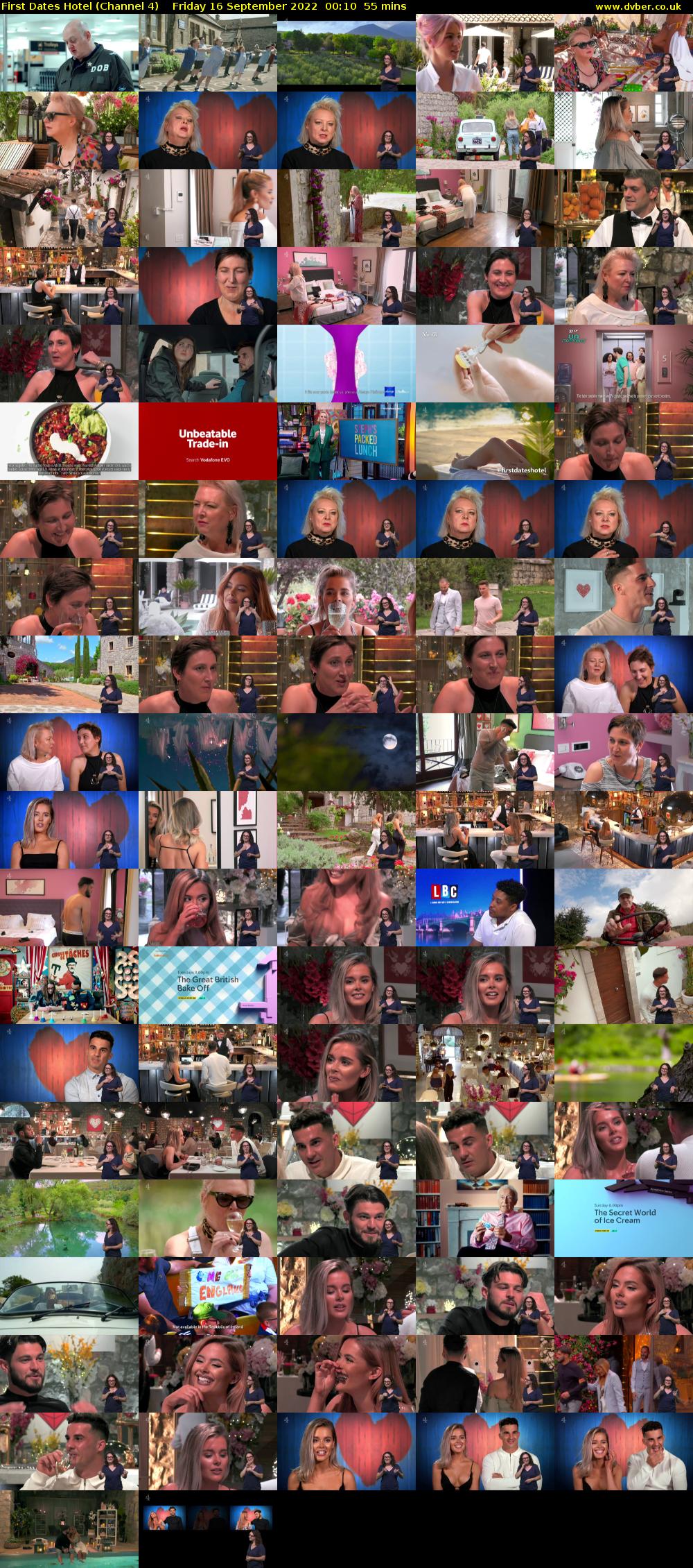First Dates Hotel (Channel 4) Friday 16 September 2022 00:10 - 01:05