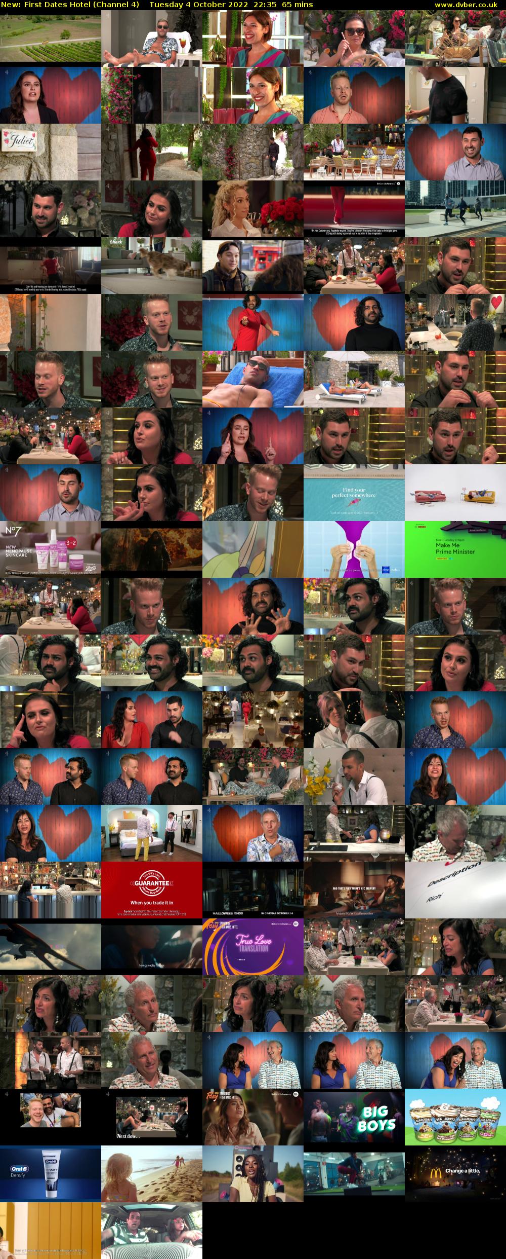 First Dates Hotel (Channel 4) Tuesday 4 October 2022 22:35 - 23:40