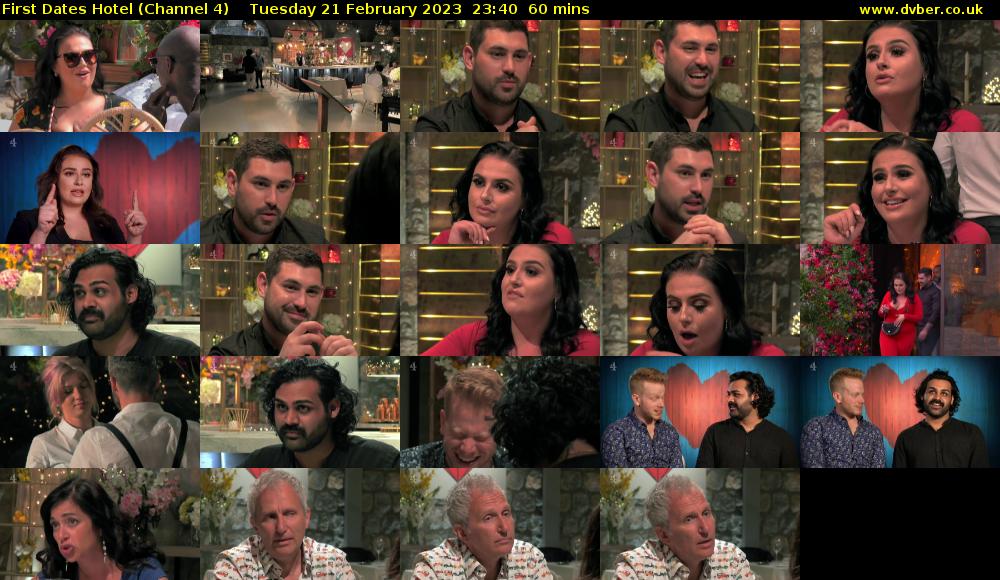 First Dates Hotel (Channel 4) Tuesday 21 February 2023 23:40 - 00:40